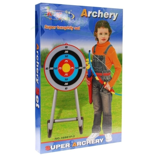 ŁUK Z TARCZĄ DLA MAŁEGO ROBIN HOODA  35881F-2